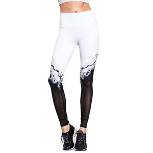 Leggings estampado de parches