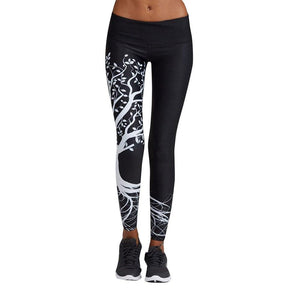 Legging estampado de árbol